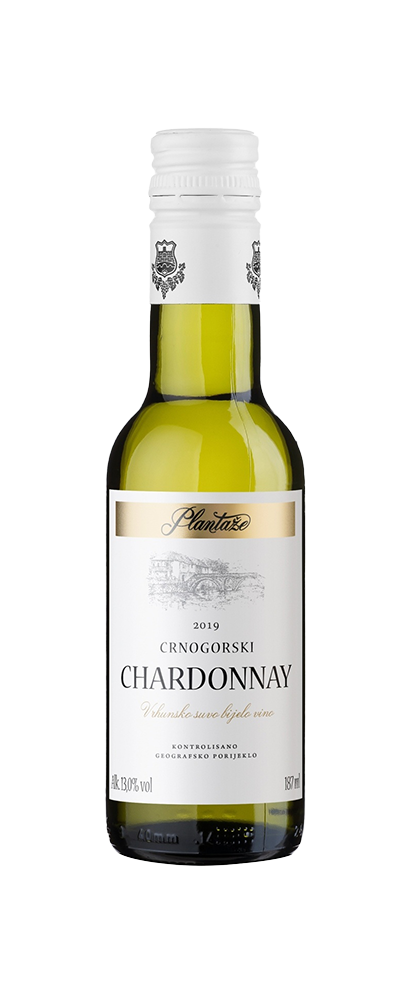 Plantaže Crnogorski Chardonnay 0,187L