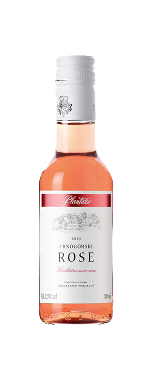Plantaže Crnogorski Rose 0,187L