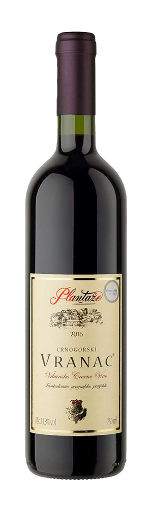 Plantaže Crnogorski Vranac 0,75L