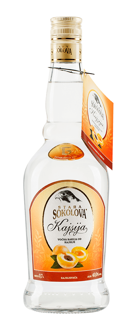 Rakija à l’abricot Stara Sokolova 0,7 L