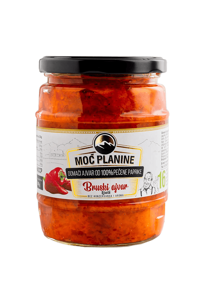 Bruski Ajvar Scharf 580 g