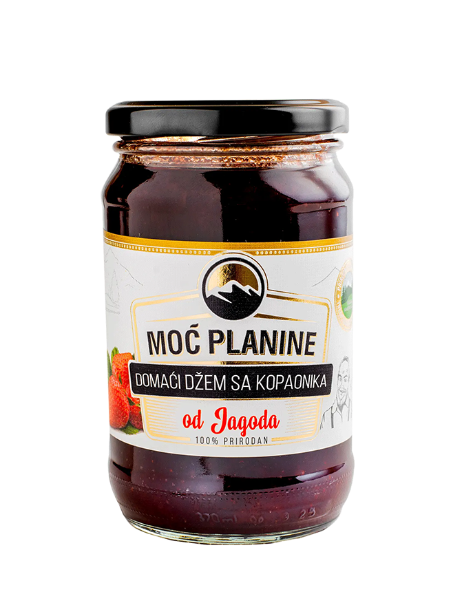 Moć Planine Erdbeer Konfitüre Extra 420 g