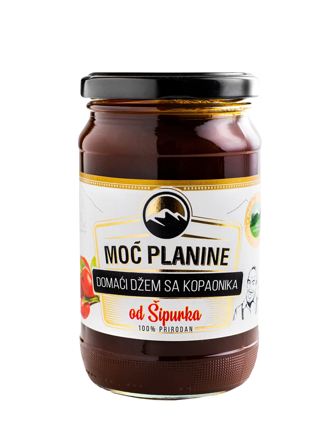 Moć Planine Hagebutten Konfitüre Extra 420 g