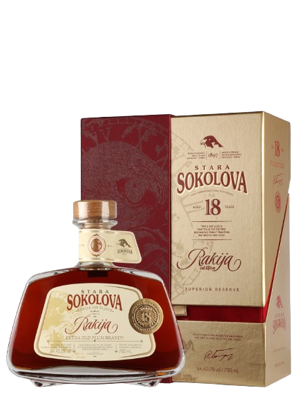 Stara Sokolova 18 LUX 0,7 L Pflaumenbrand